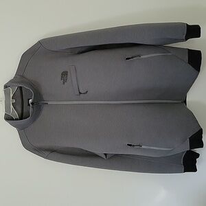 The North Face Charcoal Zip-Up Jacket, Size XXL